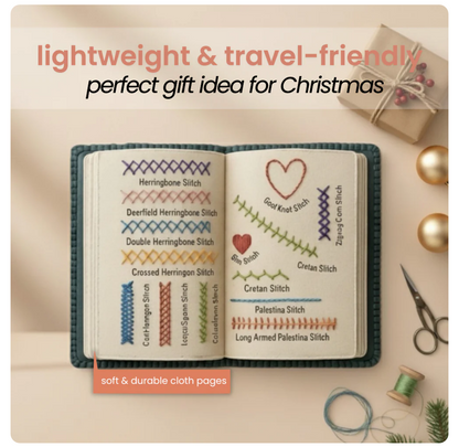 Petal Woven: Embroidery Booklet + Kit